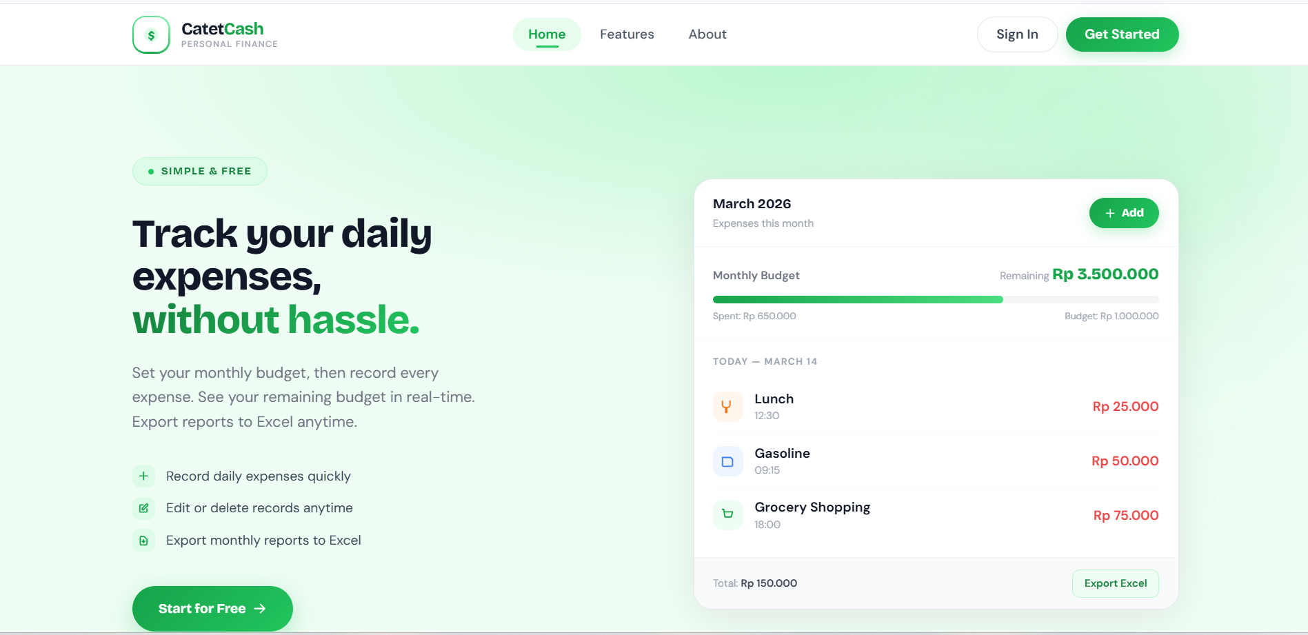 CatetCash